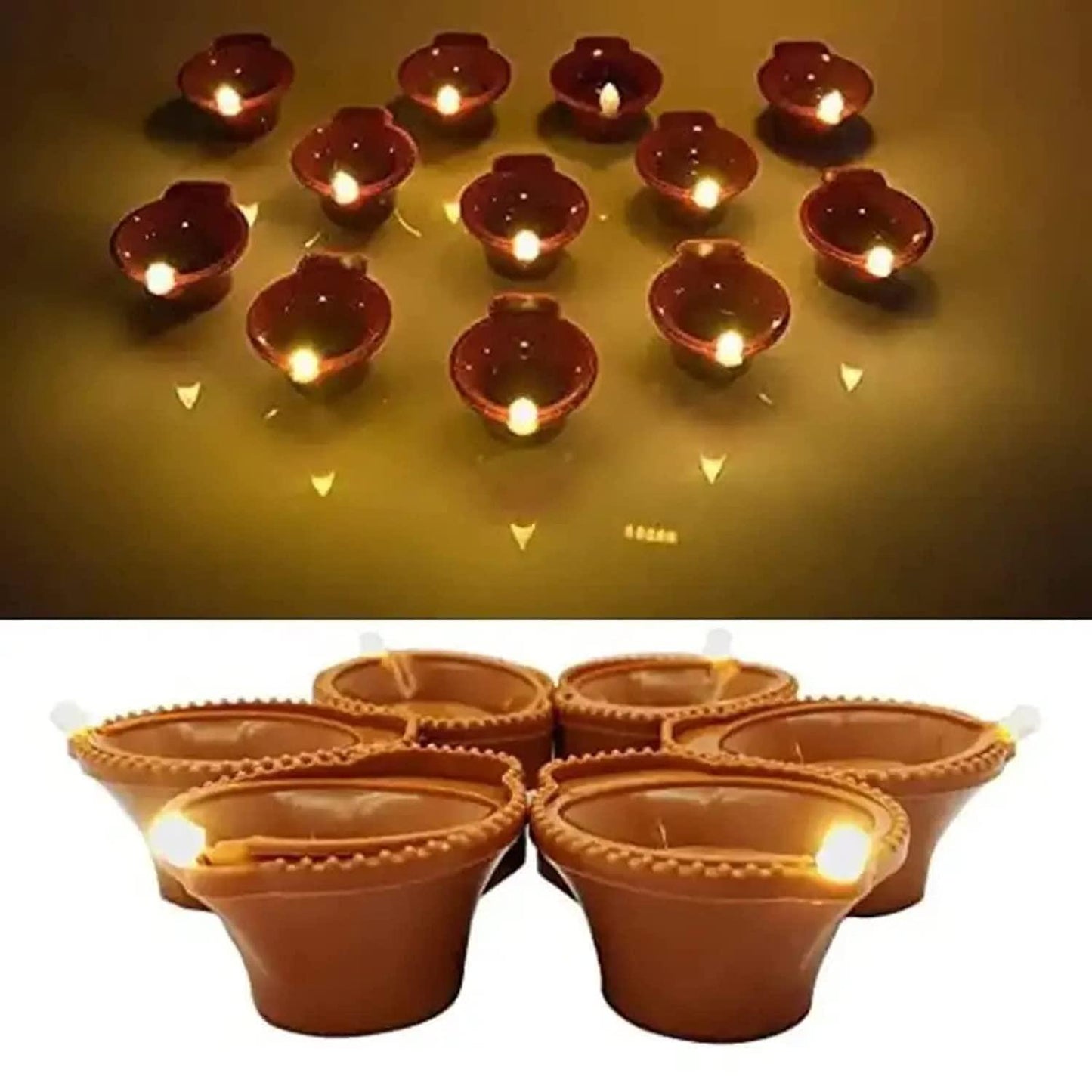 LED Light Water Sensor Diya