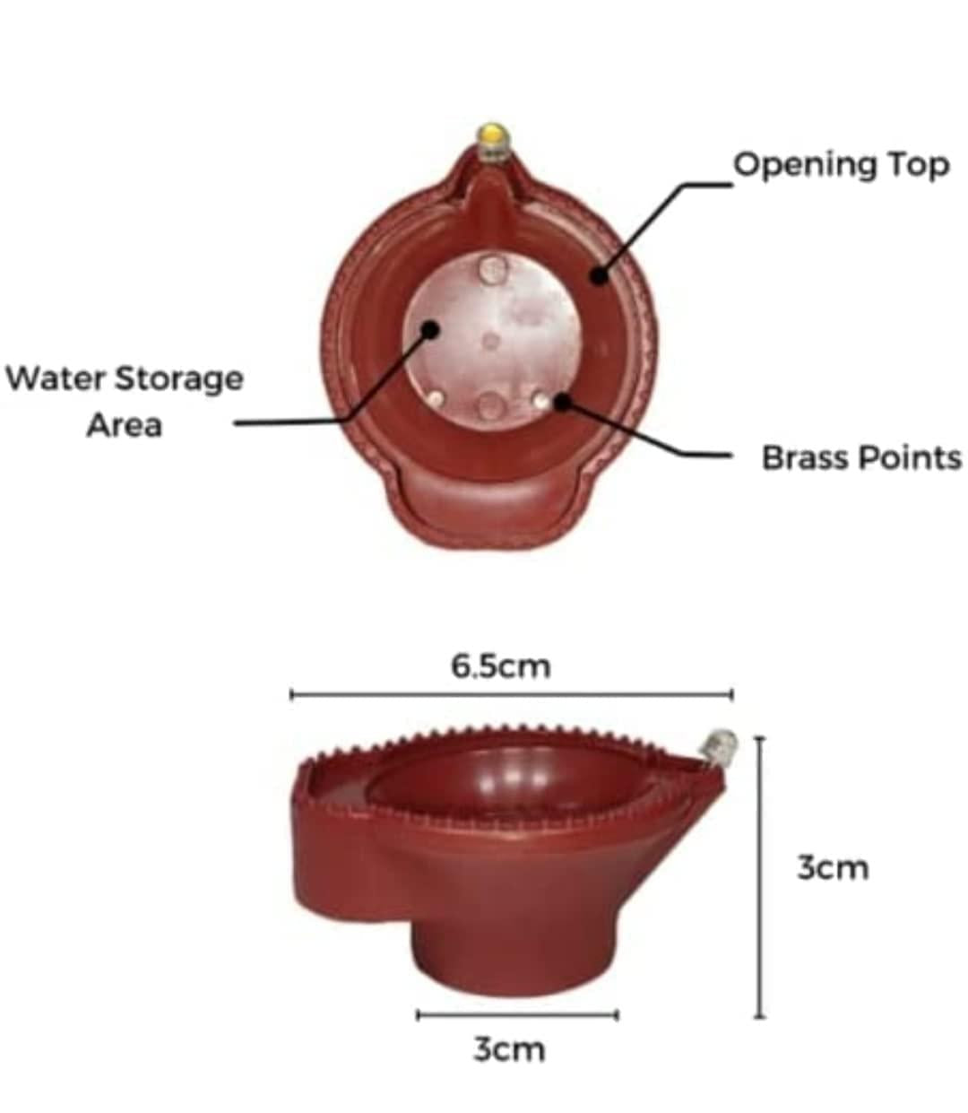 LED Light Water Sensor Diya